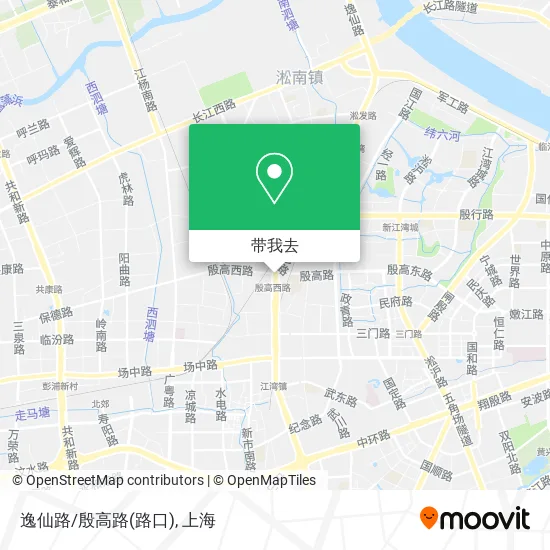逸仙路/殷高路(路口)地图