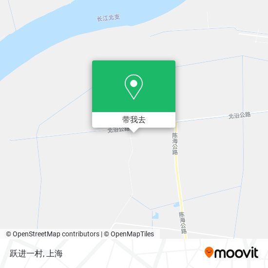 跃进一村地图