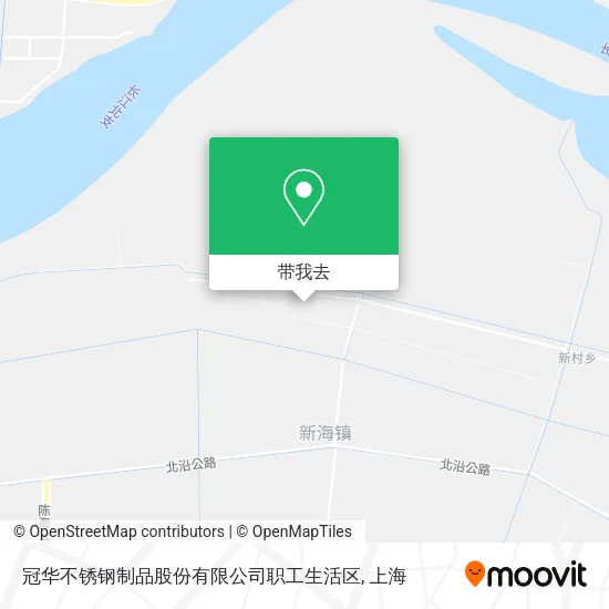 冠华不锈钢制品股份有限公司职工生活区地图