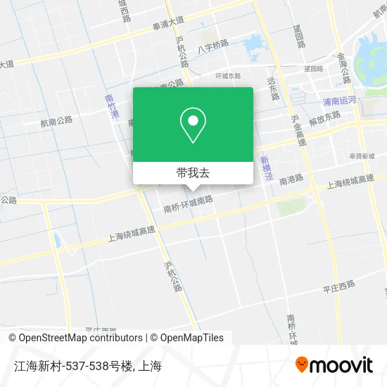 江海新村-537-538号楼地图