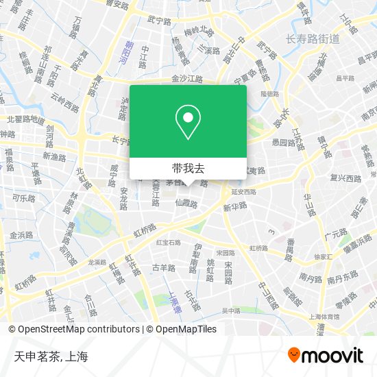 天申茗茶地图