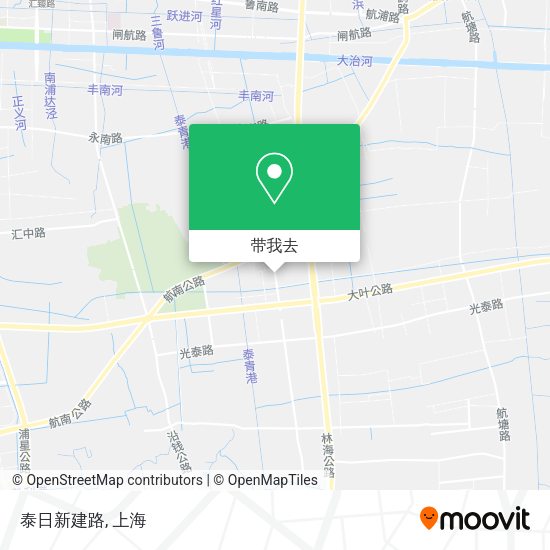 泰日新建路地图