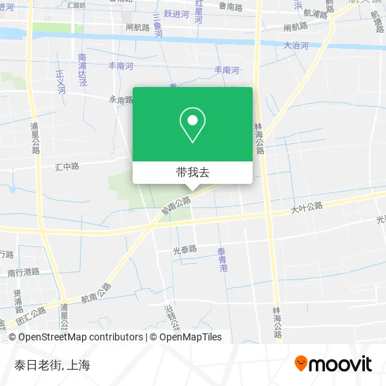 泰日老街地图