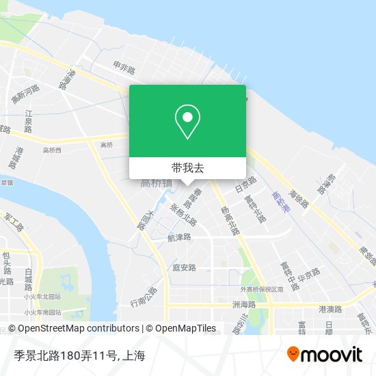 季景北路180弄11号地图