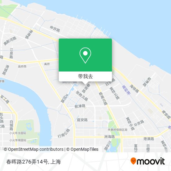 春晖路276弄14号地图