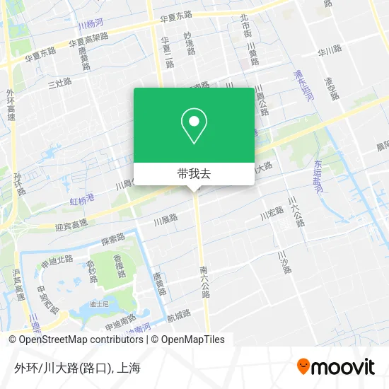 外环/川大路(路口)地图