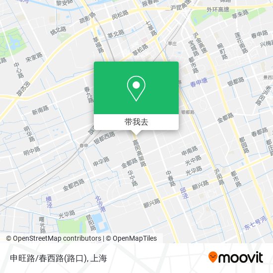 申旺路/春西路(路口)地图