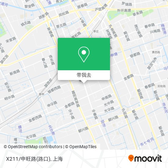 X211/申旺路(路口)地图