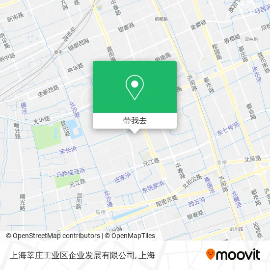 上海莘庄工业区企业发展有限公司地图