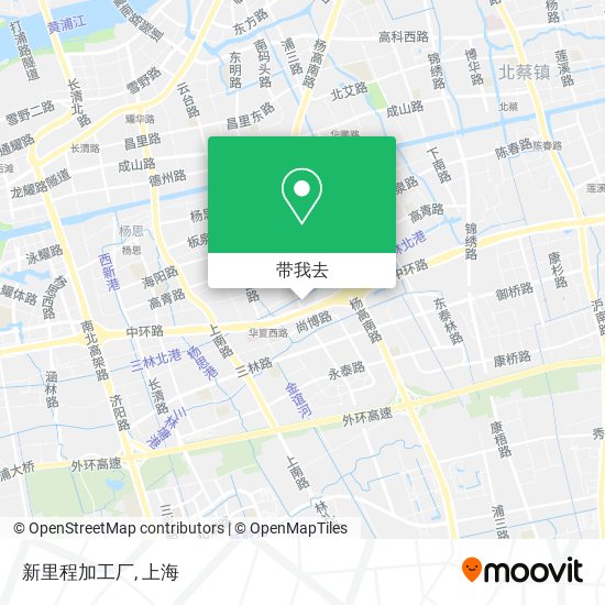 新里程加工厂地图