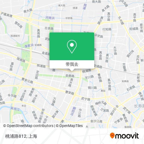 桃浦路812地图