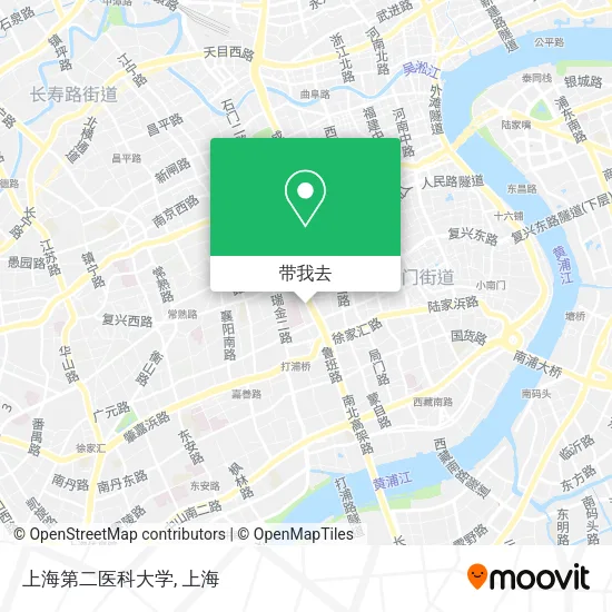 上海第二医科大学地图