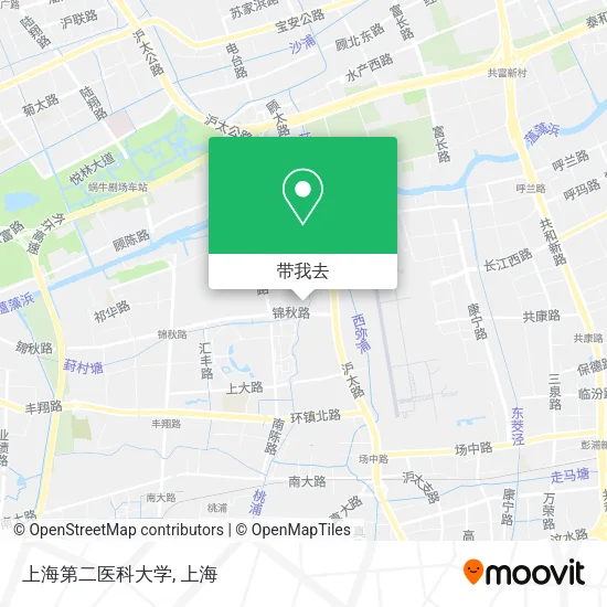上海第二医科大学地图