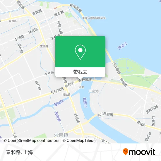 泰和路地图