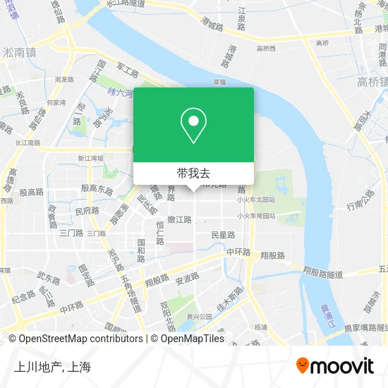 上川地产地图