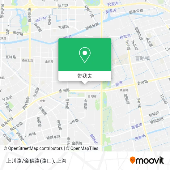 上川路/金穗路(路口)地图