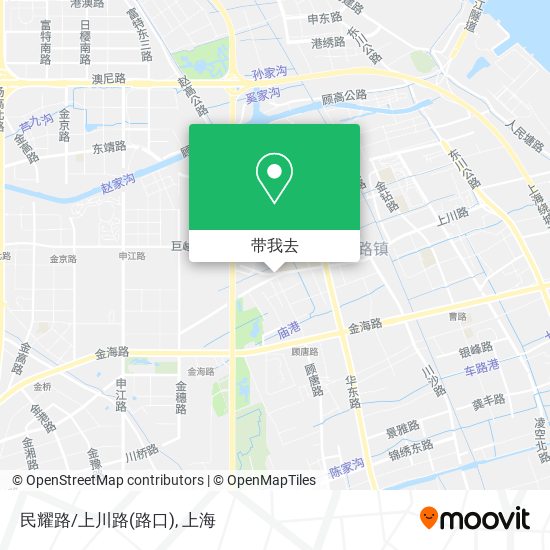 民耀路/上川路(路口)地图
