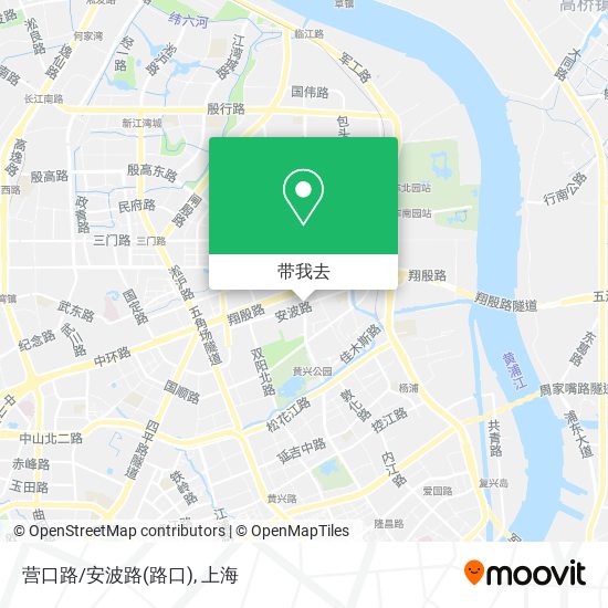 营口路/安波路(路口)地图