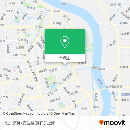 包头南路/安波路(路口)地图