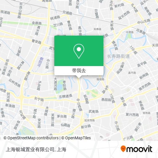 上海银城置业有限公司地图