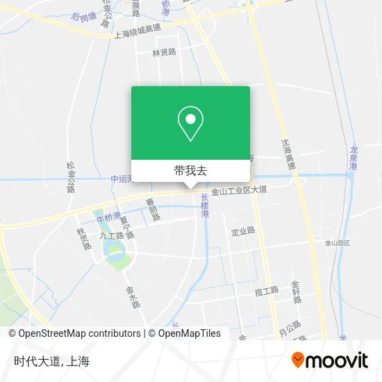 时代大道地图