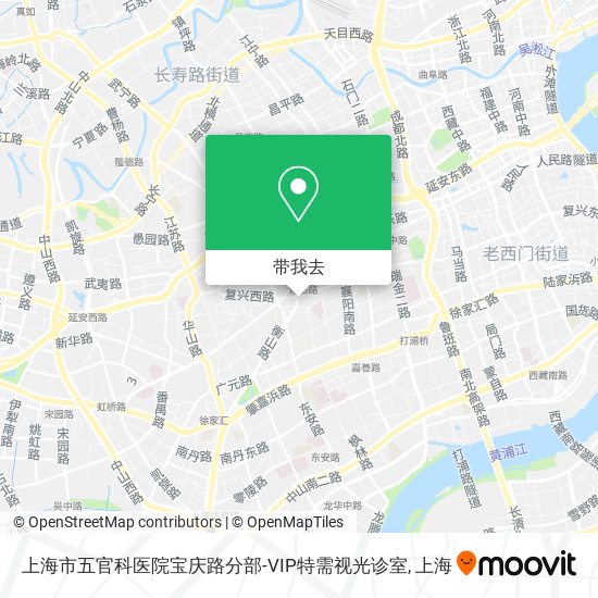 上海市五官科医院宝庆路分部-VIP特需视光诊室地图