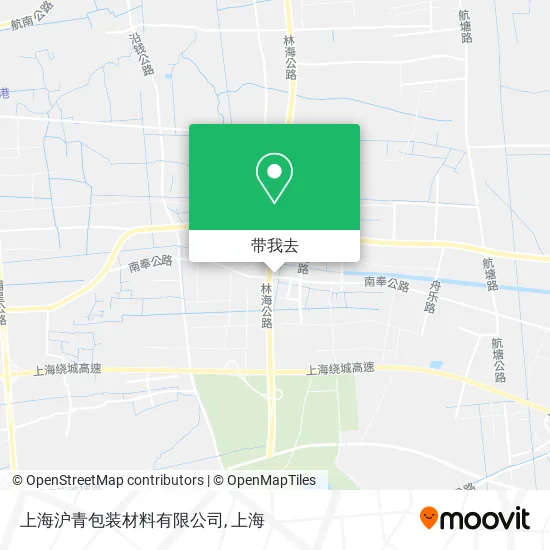 上海沪青包装材料有限公司地图