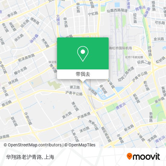 华翔路老沪青路地图