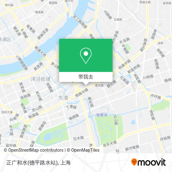 正广和水(德平路水站)地图