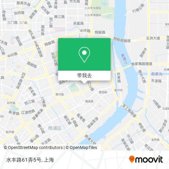 水丰路61弄5号地图