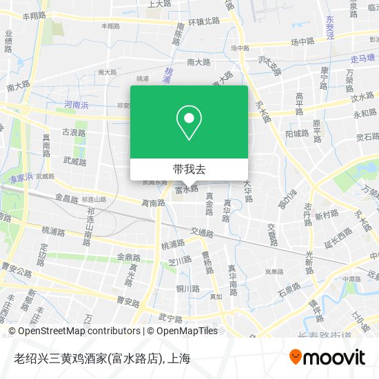 老绍兴三黄鸡酒家(富水路店)地图
