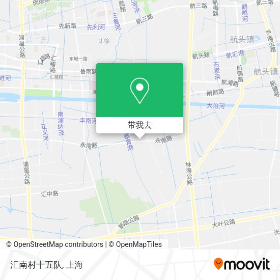 汇南村十五队地图