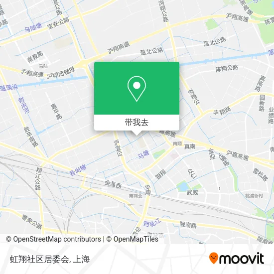 虹翔社区居委会地图