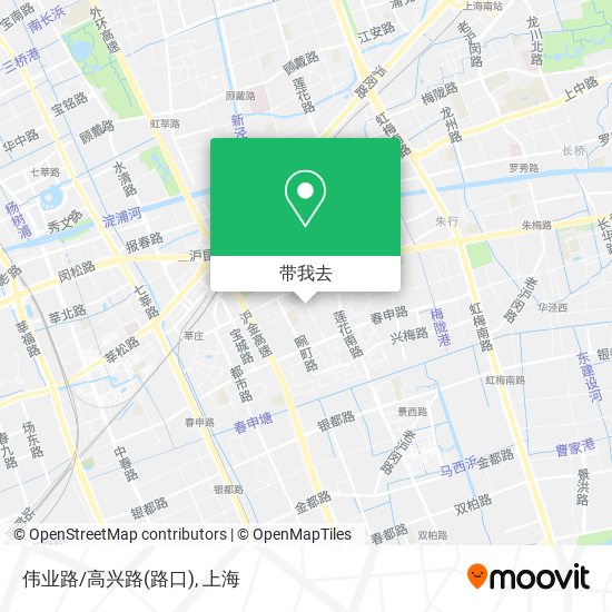 伟业路/高兴路(路口)地图