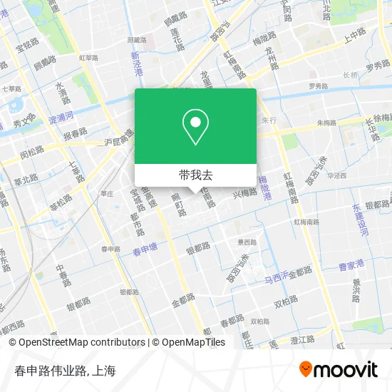 春申路伟业路地图