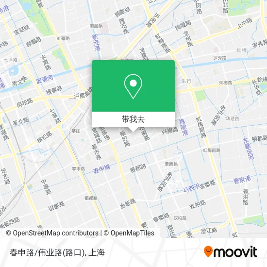 春申路/伟业路(路口)地图