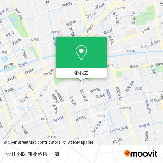 沙县小吃 伟业路店地图