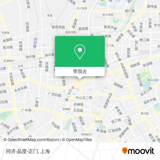 同济·晶度-正门地图
