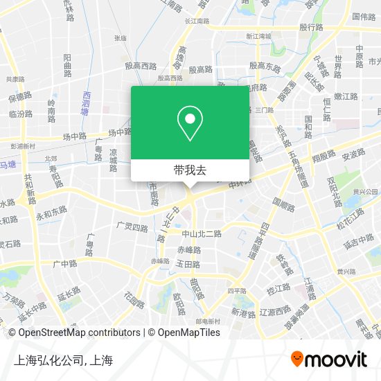 上海弘化公司地图