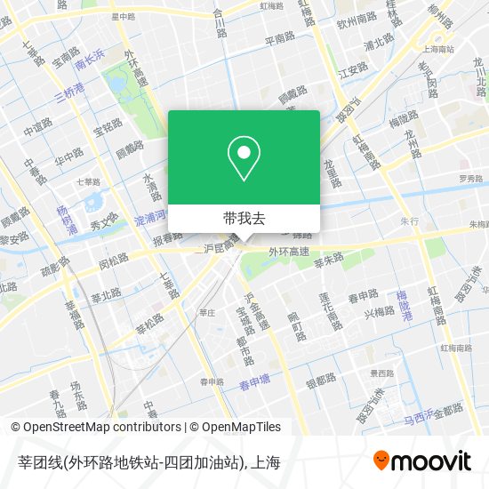 莘团线(外环路地铁站-四团加油站)地图