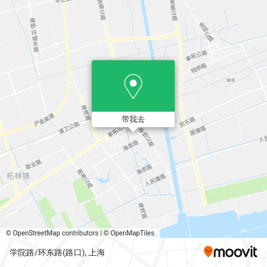 学院路/环东路(路口)地图