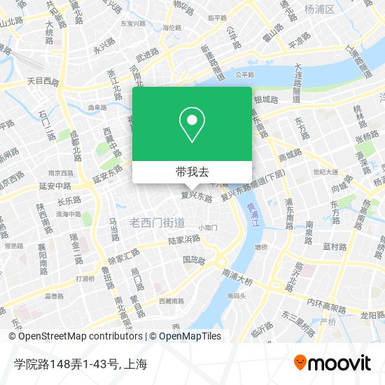 学院路148弄1-43号地图