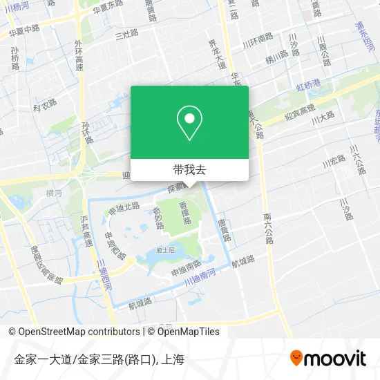 金家一大道/金家三路(路口)地图