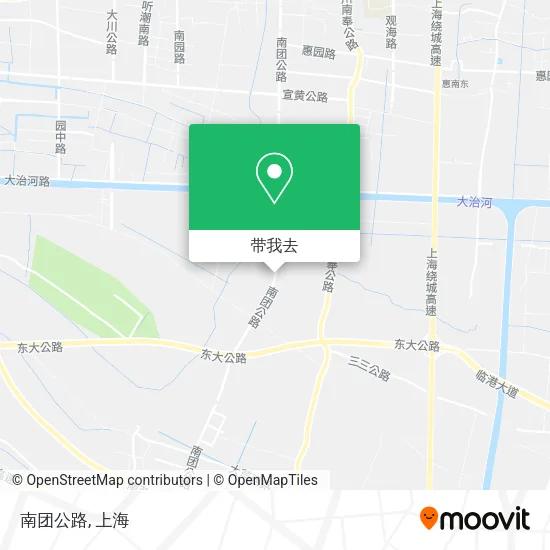 南团公路地图