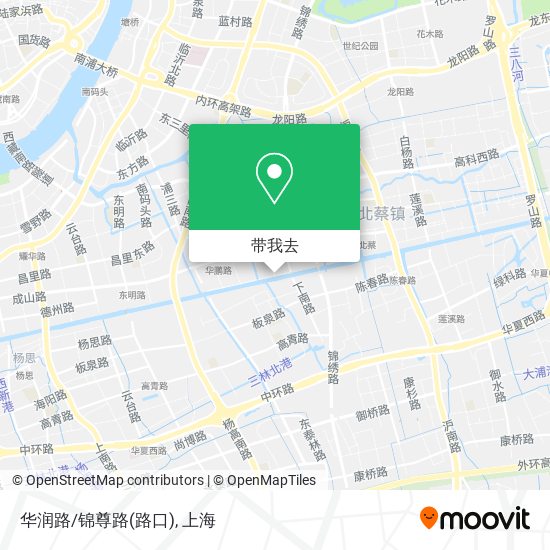 华润路/锦尊路(路口)地图