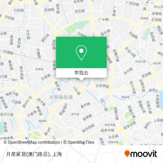 月星家居(澳门路店)地图