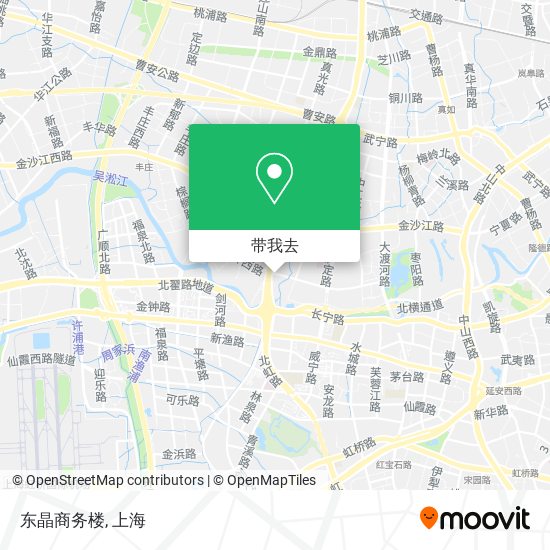 东晶商务楼地图