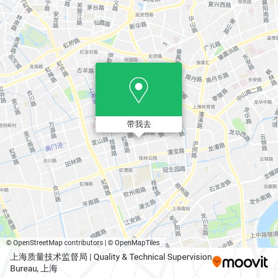 上海质量技术监督局 | Quality & Technical Supervision Bureau地图