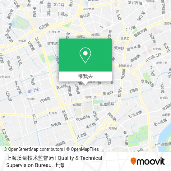 上海质量技术监督局 | Quality & Technical Supervision Bureau地图