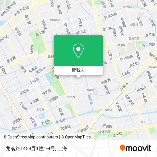 龙茗路1458弄1幢1-4号地图